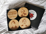 Proclamation coaster set