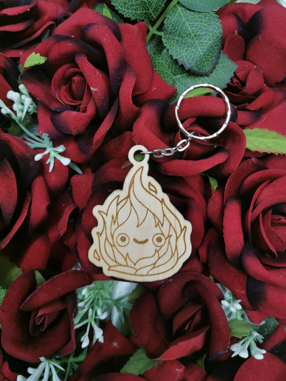 Calcifer Keyring