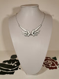 Mercy wing necklace
